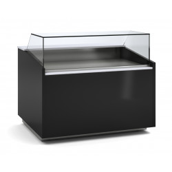 Vitrine fond plat