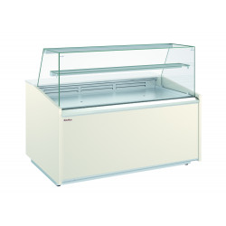 Vitrine fond plat