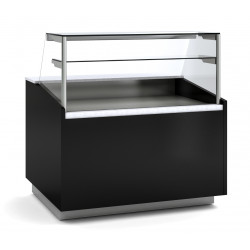 Vitrine fond plat