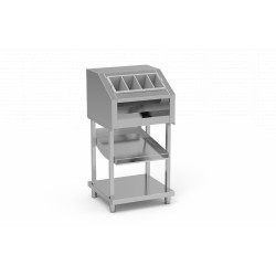 Distributeur sur pied avec...