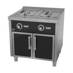 Friteuse  15l+15l triphasée...