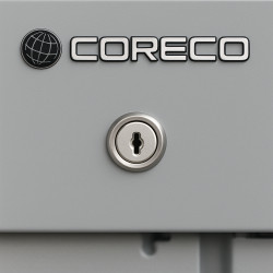 Serrure pour porte vitrée...