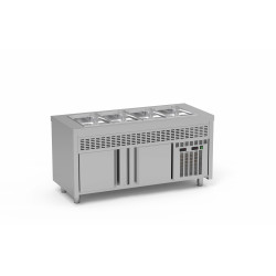 Meuble avec cuve froide