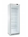 Armoire Série 430 Négative 1 porte - Extérieur blanc - Porte vitrée