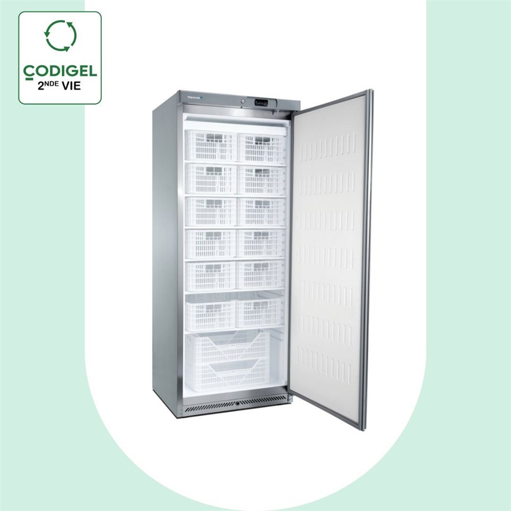 Armoire Inox ABS GN2/1 négative 1 porte pleine