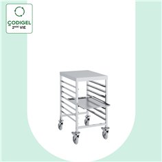Echelle basse pâtissière en inox