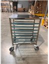 Echelle basse pâtissière en inox