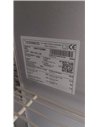 Arrière-bar positif H.850 1 p. vitrée battante