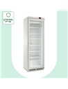 Armoire Série 430 Positive 1 porte - Extérieur blanc -Porte vitrée