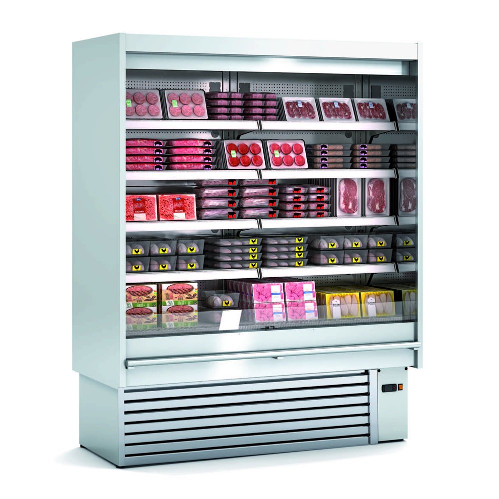 Vitrine murale gamme CEDAR Inox DS (sans porte)  Profondeur 1 (797mm)