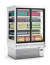 Vitrine murale gamme CEDAR Inox DG (avec portes)  Profondeur 3 (897mm)