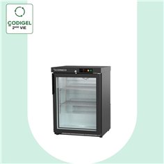 Arrière-bar positif H.850 1 p. vitrée battante