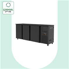Arrière-bar positif H.820 3 p. pleines battantes