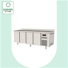 Meuble 700 positif S-Line - 4 portes pleines