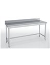 Table adossée série 600 - 2400 x 600