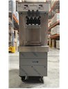 Machine à glaces soft et frozen yogurts - Sur sol avec roulettes - Débits intensifs - 2 parfums + panachage - 2 x 12 L
