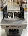Machine à glaces soft et frozen yogurts - Sur sol avec roulettes - Débits intensifs - 2 parfums + panachage - 2 x 12 L