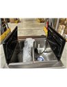Machine à glaces soft et frozen yogurts - Sur roulettes - Débits intensifs - 2 parfums + panachage - 2 x 12 L