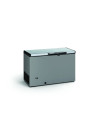 Congélateurs horizontale couvercle battant - Inox - 349L