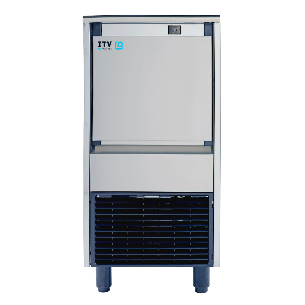 Machine à glaçons à injection - Prod. (24H): 30kg -  Glaçons pleins 40 g