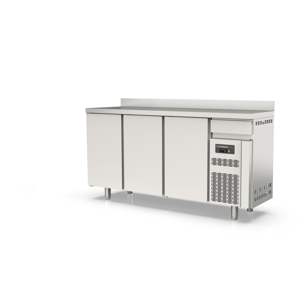 Arrière bar 600 positif S-Line - 3 portes pleines