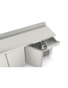 Arrière bar 600 positif S-Line - 4 portes pleines