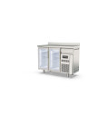Arrière bar 600 positif S-Line - 2 portes vitrées