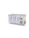 Arrière bar 600 positif S-Line - 3 portes vitrées
