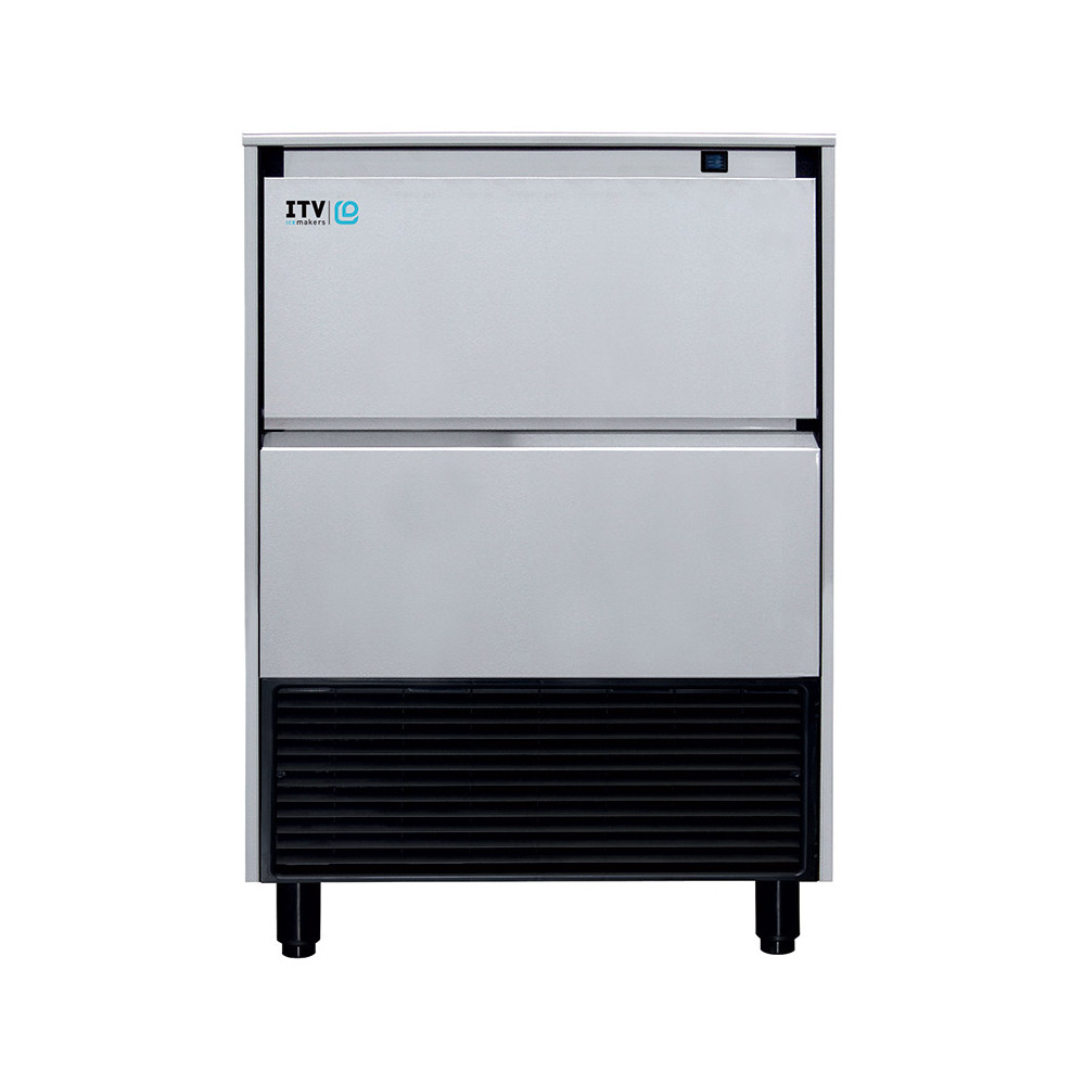 Machine à glaçons à injection - Prod. (24H): 153kg -  Glaçons pleins 22 g