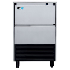 Machine à glaçons à injection - Prod. (24H): 75kg -  Glaçons pleins 22 g