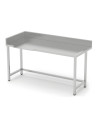 Tables en angle entrée / sortie lave-vaisselle - Avec renfort