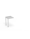 Table entrée/sortie - Accroche gauche - SANS bac - Sans étagère - Longueur 1200 mm