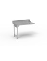 Table entrée/sortie - Accroche droite - SANS bac - Sans étagère - Longueur 1200 mm
