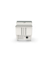 Meuble saladette 700 positif - 2 portes