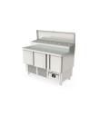Meuble saladette 700 positif - 3 portes