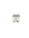 Meuble saladette 700 positif - 2 portes