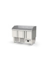 Meuble pizza compact 700 positif - 3 portes