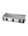 Plancha gaz - Acier rectifié 15 mm