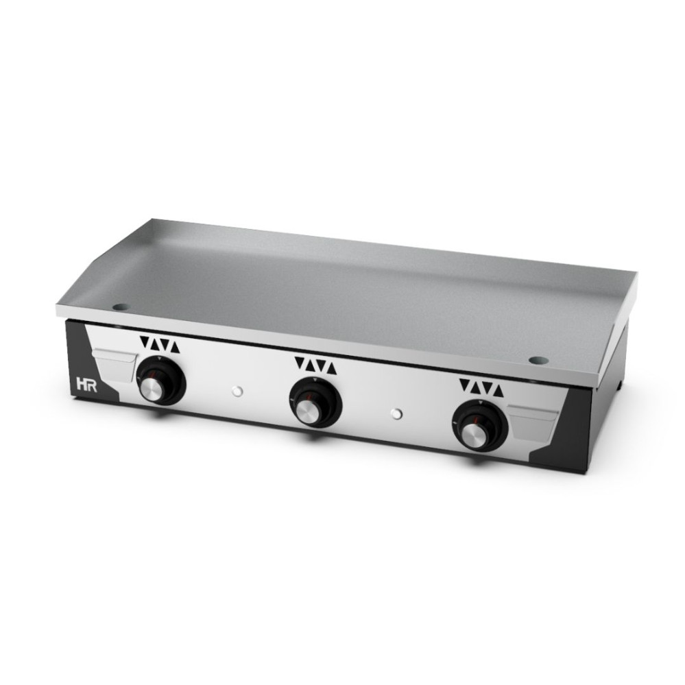 Plancha gaz - Acier rectifié 15 mm