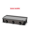 Plancha gaz - Acier rectifié 15 mm