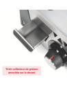Plancha gaz - Acier rectifié 6 mm