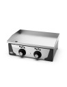 Plancha gaz 15 mm - Revêtement chrome