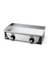 Plancha gaz 15 mm - Revêtement chrome