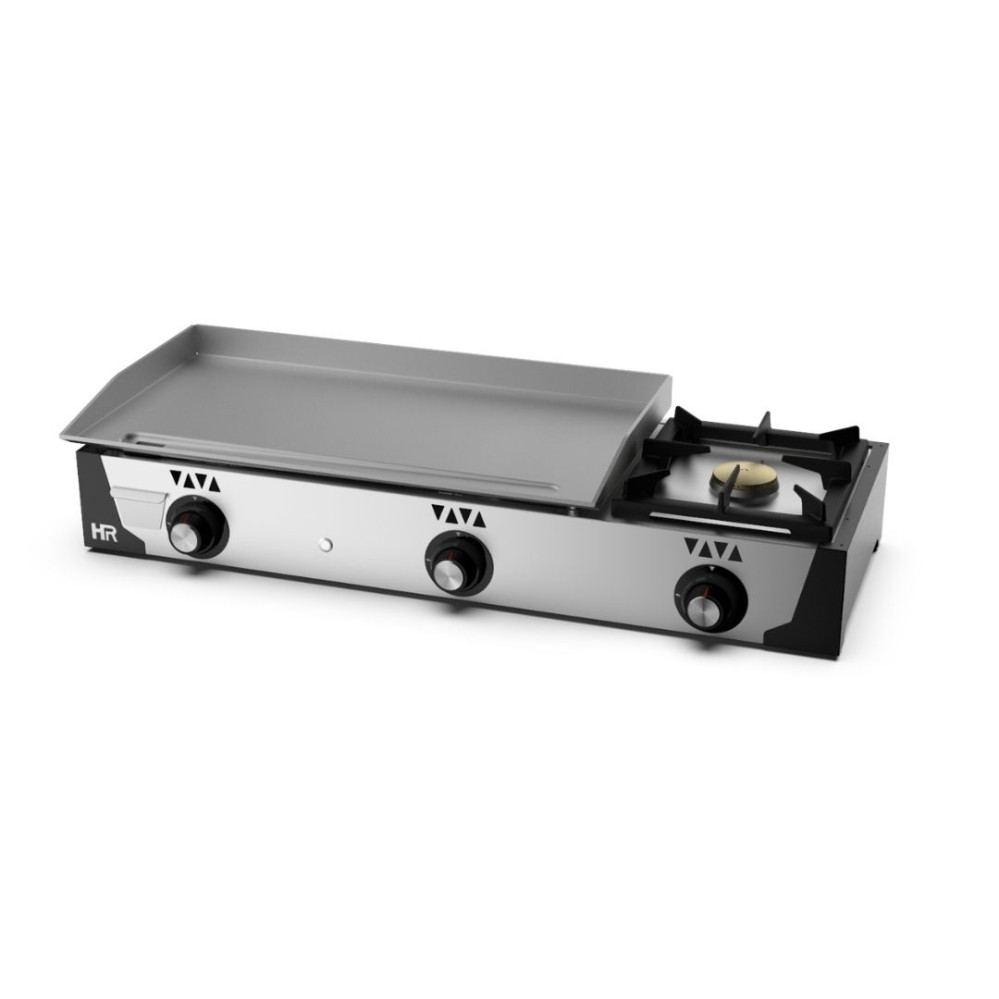 Plancha gaz 6 mm + réchaud