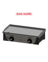 Plancha gaz - Acier rectifié 15 mm
