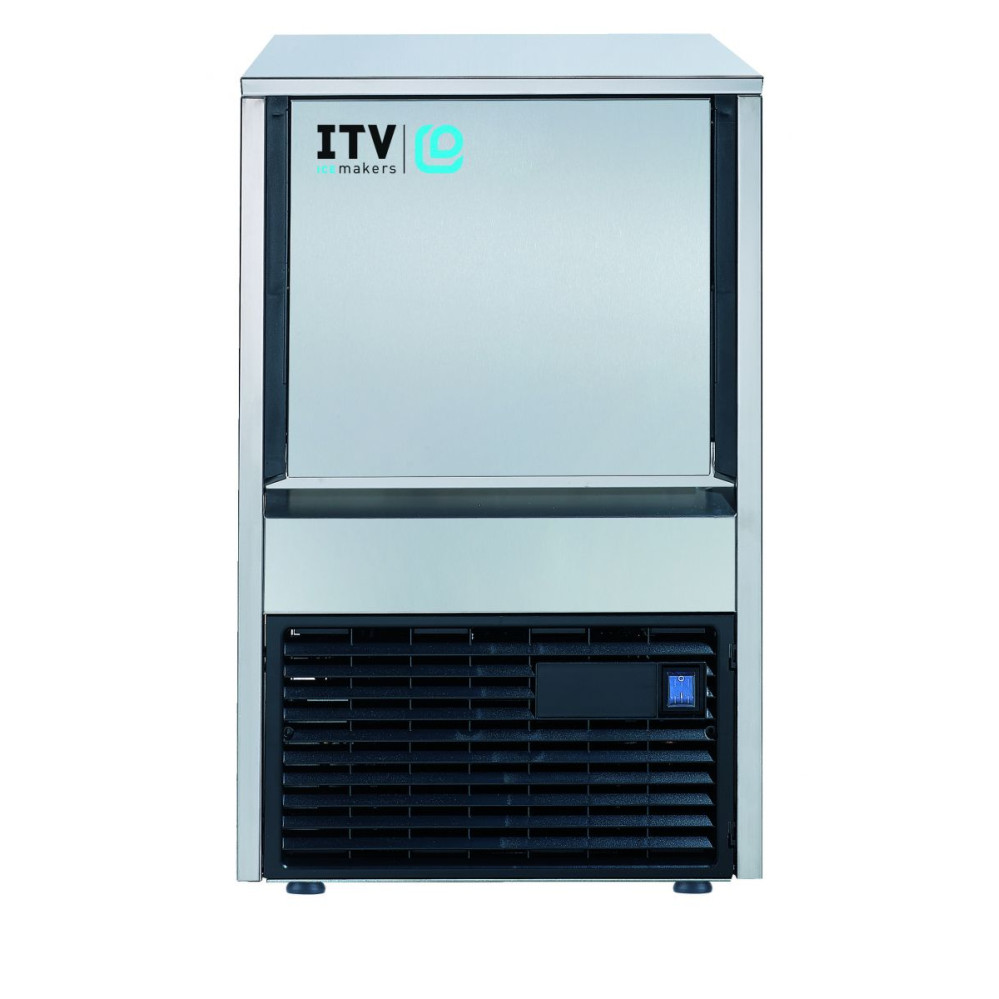 Machine à glaçons à palettes - Prod. (24H): 22kg -  Glaçons creux 20 g