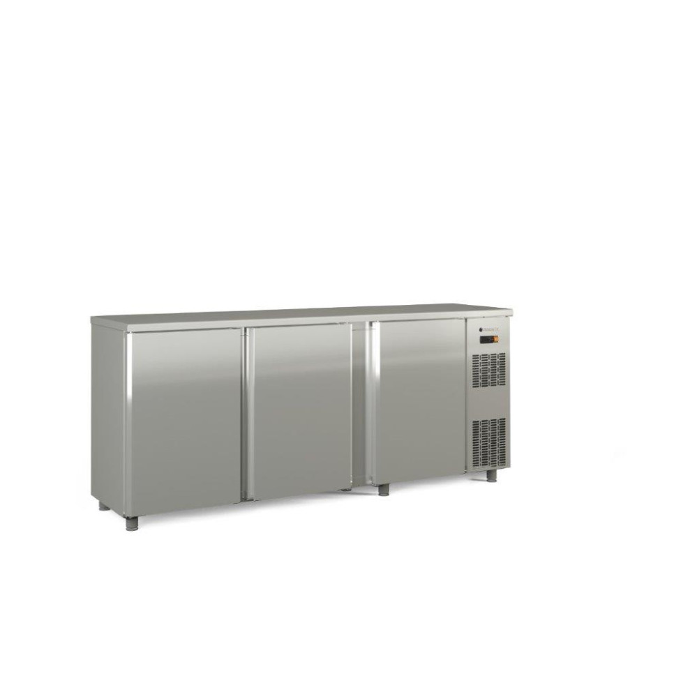 Arrière-bar positif H.820 4 p. pleines battantes