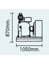 Machine à écailles SPLIT - Prod. (24H): +/- 1000kg  - Glace à écailles (1,5 - 2,2mm)