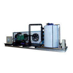 Machine à écailles - Prod. (24H): +/- 10000kg -  Glace à écailles (1,5 - 2,2mm)