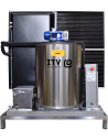 Machine à écailles - Prod. (24H): +/- 1500kg -  Glace à écailles (1,5 - 2,2mm)
